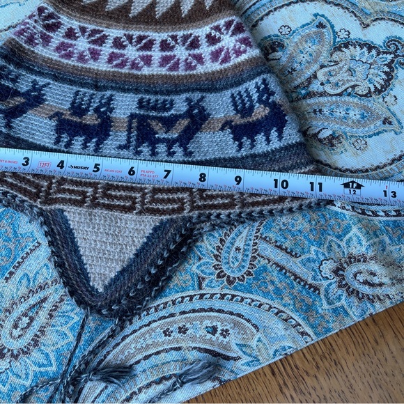 Peruvian Alpaca Chullo Hat NEW knit beanie - Picture 5 of 6